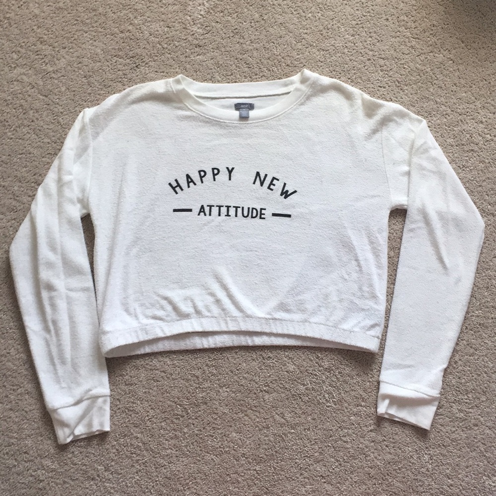 Long sleeve crop top!